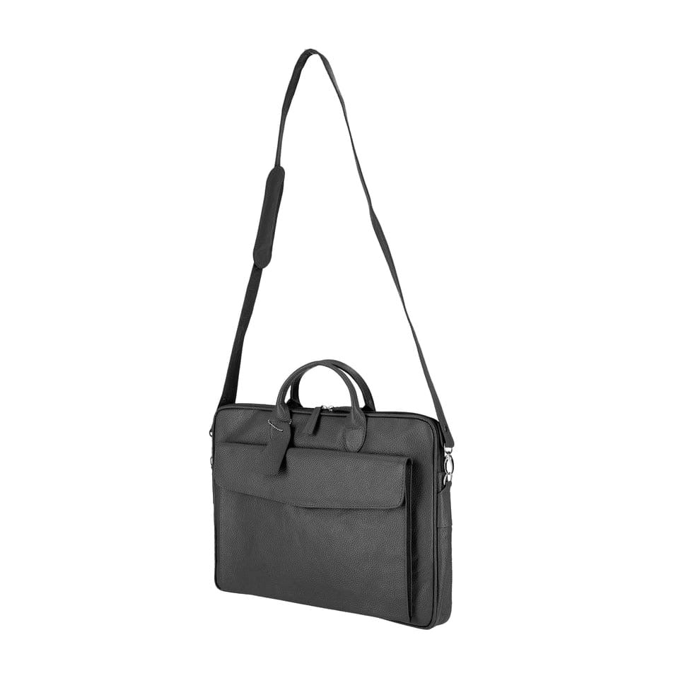 Black sleek carrier laptop bag