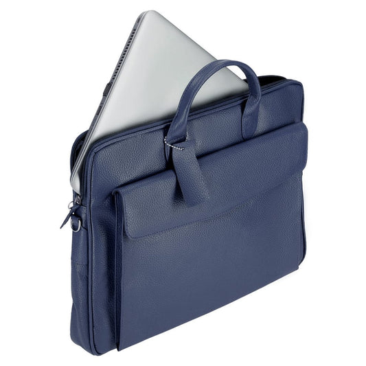 Blue sleek carrier laptop bag